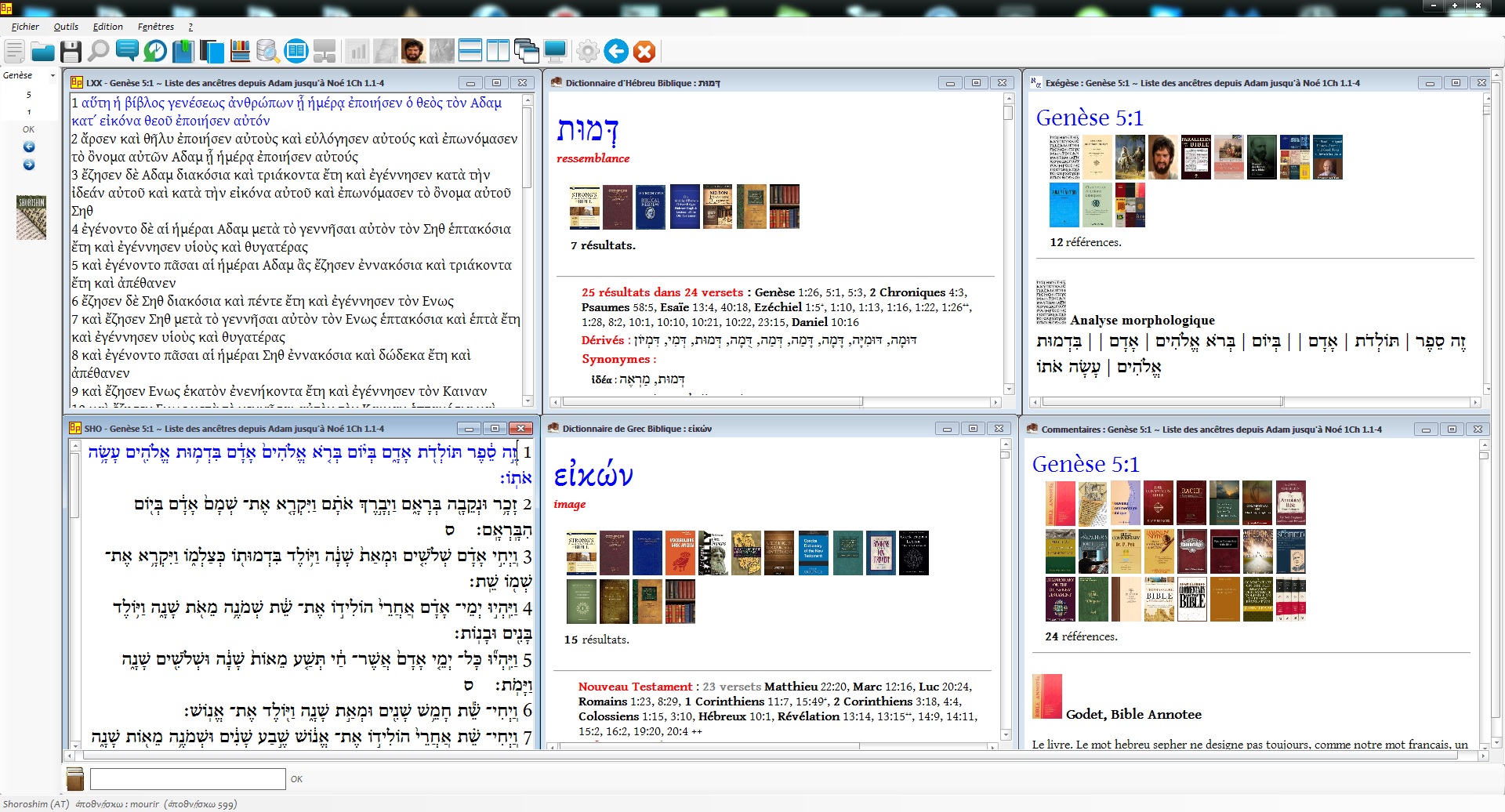 logiciel concordance biblique